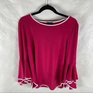 NWT Coco Bianca Bell Sleeve Shirt Size Small